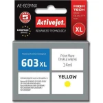 Active Jet Συμβατό Μελάνι Εκτυπωτή InkJet Epson 603XL T03A44 14ml Κίτρινο - Image 1