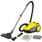 Karcher VC 2 Ηλεκτρική Σκούπα 700W με Σακούλα 2.8lt Κίτρινη - Image 2