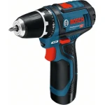 Bosch GSR 12V-15 Δραπανοκατσάβιδο Μπαταρίας 12V 2x2Ah - Image 1