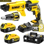 Dewalt DCF620P2K Κατσαβίδι Γυψοσανίδας Μπαταρίας 18V 2x5Ah - Image 1