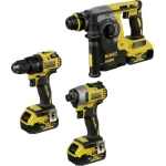 Dewalt DCK377P3T Σετ Δραπανοκατσάβιδο & Πιστολέτο & Παλμικό Κατσαβίδι 18V με 3 Μπαταρίες 5Ah και Θήκη - Image 1