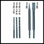 Einhell TE-RH 32 4F Kit Κρουστικό Σκαπτικό Ρεύματος 1250W με SDS Plus - Image 5