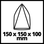 Einhell TE-OS 18/150 Li Solo Πολυτριβείο 18V Solo με Σύστημα Αναρρόφησης - Image 4