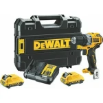 Dewalt DCD701D2 Δραπανοκατσάβιδο Μπαταρίας 12V 2x2Ah - Image 1