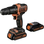 Black & Decker BDCHD18KB Κρουστικό Δραπανοκατσάβιδο Μπαταρίας 18V 2x1.5Ah - Image 2