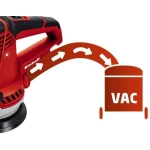 Einhell TE-RS 40E Έκκεντρο Τριβείο 125mm Ρεύματος 400W με Ρύθμιση Ταχύτητας και με Σύστημα Αναρρόφησης - Image 3