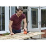 Black & Decker BEW210 Έκκεντρο Τριβείο 125mm Ρεύματος 230W με Σύστημα Αναρρόφησης - Image 4