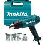 Makita HG5030K Πιστόλι Θερμού Αέρα 1600W με Ρύθμιση Θερμοκρασίας εως και 500°C - Image 4