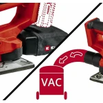 Einhell TE-OS 18/230 Li Solo Παλμικό Τριβείο 18V Solo με Ρύθμιση Ταχύτητας και με Σύστημα Αναρρόφησης - Image 2
