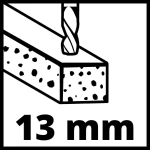 Einhell TC-ID 550 E Κρουστικό Δράπανο 550W - Image 4