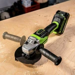 Greenworks GD24AG Τροχός 125mm Ρεύματος με Ρύθμιση Στροφών 3200207 - Image 2