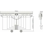 Brateck LED-1546 Βάση Τηλεόρασης Τοίχου έως 55" και 50kg - Image 3
