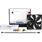 Noctua NF-A14 chromax.black.swap Case Fan 140mm με Σύνδεση 4-Pin PWM - Image 2