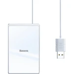 Baseus Ασύρματος Φορτιστής (Qi Pad) 15W Λευκός (Card Ultra Thin) - Image 2