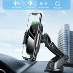 Baseus Βάση Κινητού Αυτοκινήτου Light Electric με Ρυθμιζόμενα Άγκιστρα και Ασύρματη Φόρτιση - Image 4
