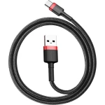 Baseus Cafule Braided USB 2.0 Cable USB-C male - USB-A male Μαύρο 0.5m (CATKLF-A91) - Image 6