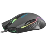 Natec Fury Hustler RGB Gaming Ποντίκι 4800 DPI Μαύρο - Image 3