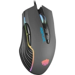 Natec Fury Hustler RGB Gaming Ποντίκι 4800 DPI Μαύρο - Image 2