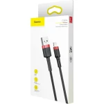 Baseus Cafule Braided USB to Lightning Cable Κόκκινο 0.5m (CALKLF-A19) - Image 4
