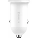Baseus Φορτιστής Αυτοκινήτου Λευκός Grain Pro Συνολικής Έντασης 3.1A με Θύρες: 2xUSB - Image 2