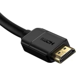 Baseus HDMI 2.0 Cable HDMI male - HDMI male 1m Μαύρο - Image 5