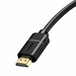Baseus HDMI 2.0 Cable HDMI male - HDMI male 8m Μαύρο - Image 6