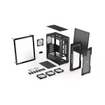 Endorfy Regnum 400 ARGB Gaming Midi Tower Κουτί Υπολογιστή με Πλαϊνό Παράθυρο Μαύρο - Image 2
