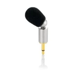 Philips Electret / Πυκνωτικό Μικρόφωνο 3.5mm LFH9171 Τοποθέτηση Shock Mounted/Clip On σε Ασημί Χρώμα - Image 3
