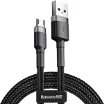 Baseus Cafule Braided USB 2.0 to micro USB Cable Γκρι 1m (CAMKLF-BG1) - Image 1