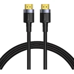 Baseus HDMI 2.0 Cable HDMI male - HDMI male 2m Μαύρο - Image 1