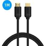 Baseus HDMI 2.0 Cable HDMI male - HDMI male 1m Μαύρο - Image 1