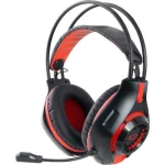 Esperanza Deathstrike Over Ear Gaming Headset με σύνδεση 3.5mm Black/Red - Image 1