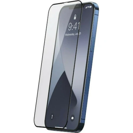 Baseus 2x Full Face Tempered Glass Black (iPhone 12 mini)