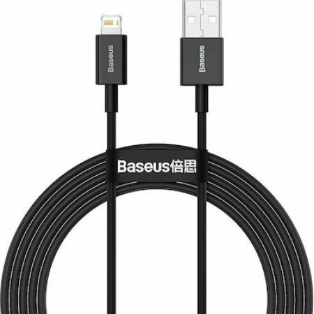 Baseus Superior Series USB to Lightning Cable Μαύρο 1m (CALYS-A01)