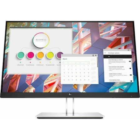 HP E24 G4 IPS Monitor 23.8" FHD 1920x1080 με Χρόνο Απόκρισης 5ms GTG