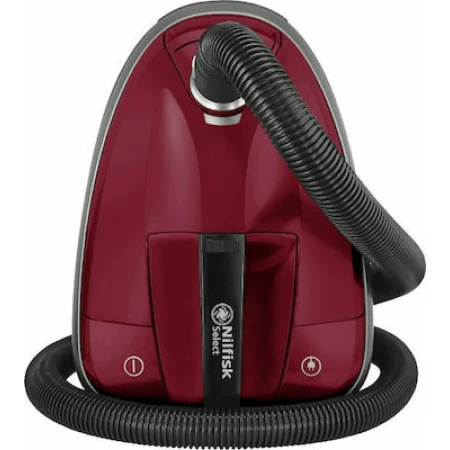 Nilfisk Select Ηλεκτρική Σκούπα 450W με Σακούλα 3.1lt Κόκκινη
