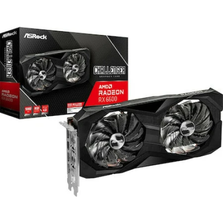 ASRock Radeon RX 6600 8GB GDDR6 Challenger D 
 90-GA2RZZ-00UANF