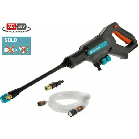 Gardena AquaClean 24/18V P4A Solo Πλυστικό Μπαταρίας με Πίεση 24bar