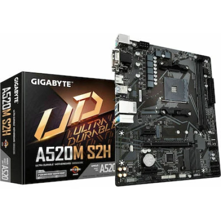 Gigabyte A520M S2H Motherboard Micro ATX με AMD AM4 Socket