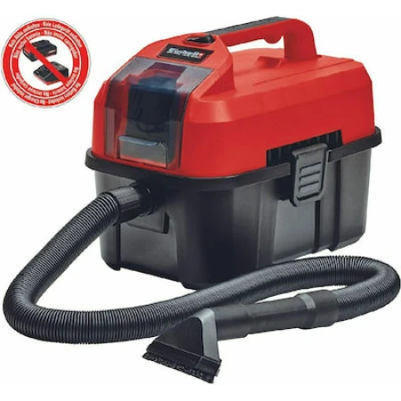 Einhell 2347160 Επαναφορτιζόμενο Σκουπάκι Χειρός 18V Χωρίς Φορτιστή και Μπαταρία Κόκκινο