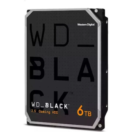 Western Digital WD Black 6TB HDD Σκληρός Δίσκος 3.5" SATA III 7200rpm για Desktop
