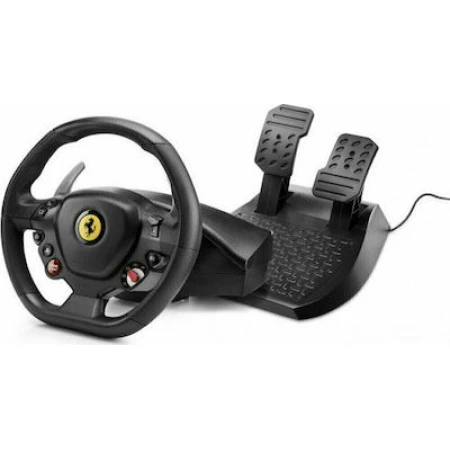 Thrustmaster T80 Ferrari 488 GTB Edition Τιμονιέρα με Πετάλια για PS4 με 270° Περιστροφής
