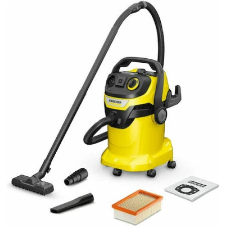 Karcher WD 5 P V-25/5/22 Σκούπα Υγρών / Στερεών 1100W με Κάδο 25lt