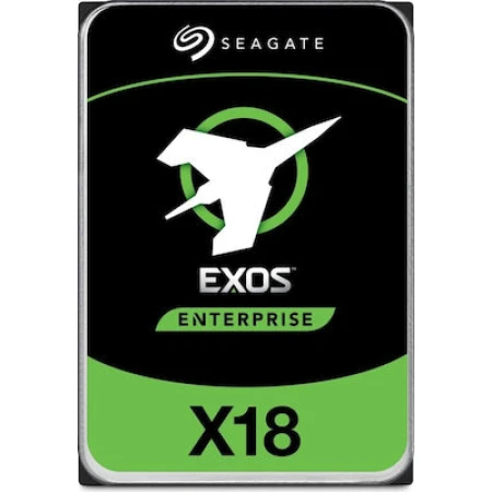 Seagate Exos X18 12TB HDD Σκληρός Δίσκος 3.5" SATA III 7200rpm με 256MB Cache για NAS / Server