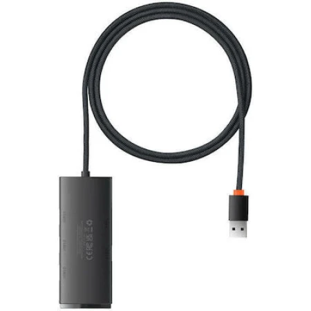 Baseus Lite Series 1m USB 3.0 Hub 5 Θυρών με σύνδεση USB-A