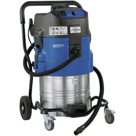 Nilfisk Attix 761-21 XC Σκούπα Υγρών / Στερεών 1200W με Κάδο 70lt