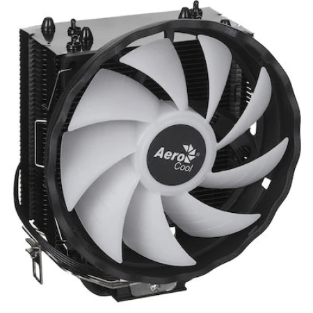 Aerocool AEROPGSRAVE4-FRGB-4P Ψύκτρα Επεξεργαστή για Socket 115x/1200/1700/775 με RGB Φωτισμό