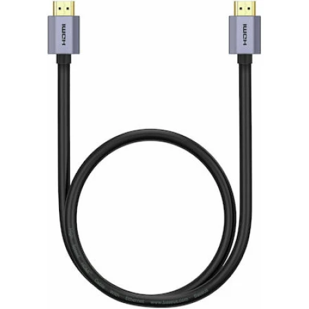 Baseus HDMI 2.0 Cable HDMI male - HDMI male 1m Μαύρο