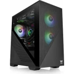Thermaltake Divider 170 TG Gaming Mini Tower Κουτί Υπολογιστή με Πλαϊνό Παράθυρο και RGB Φωτισμό Μαύρο - Image 1