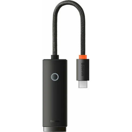 Baseus Lite Series USB-C Αντάπτορας Δικτύου για Ενσύρματη σύνδεση Gigabit Ethernet WKQX000301